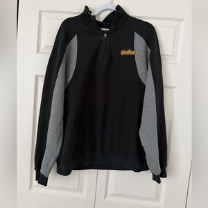 Cutter & Buck men’s Pittsburgh Steelers embroidered quarter zip sweater large